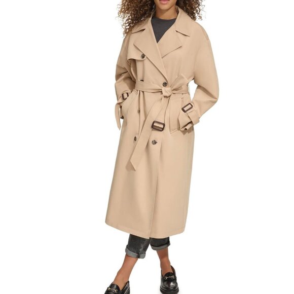 Levi's Women's Belted Trench Coat - Picture 1 of 7